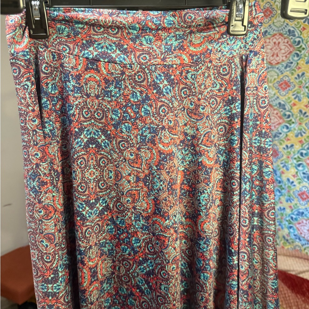 Colorful Paisley Women's Skirt